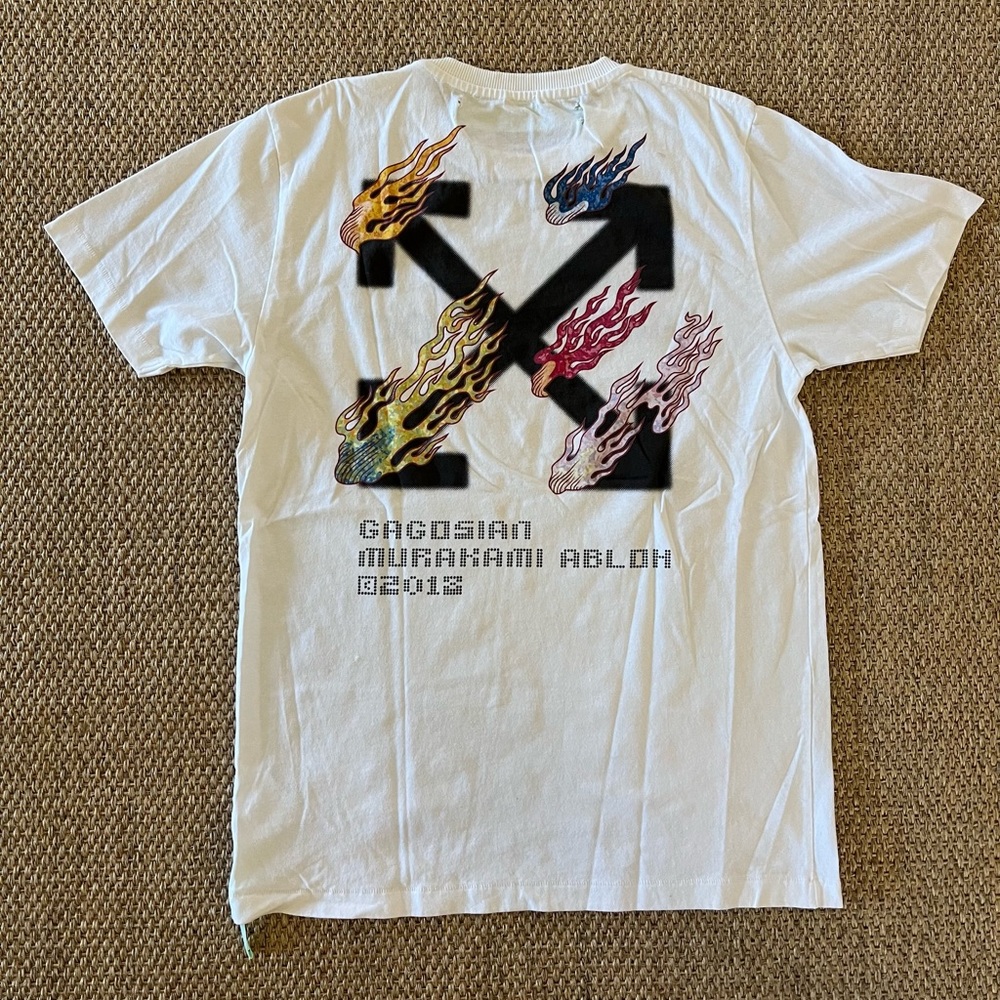 TAKASHI MURAKAMI AND VIRGIL ABLOH: “AMERICA TOO” T-SHIRT
